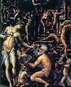 Giorgio Vasari Vulcan's Forge oil painting artist